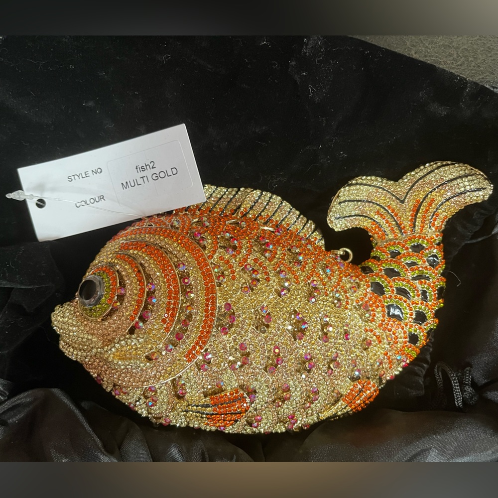 Lux Mob Koi Crystal Clutch